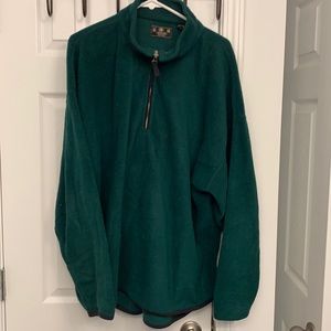 Vintage oversized half zip
